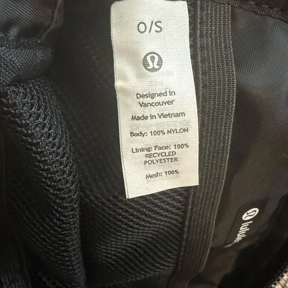 NWOT Lululemon athletica Black Belt Bag - Picture 11 of 16